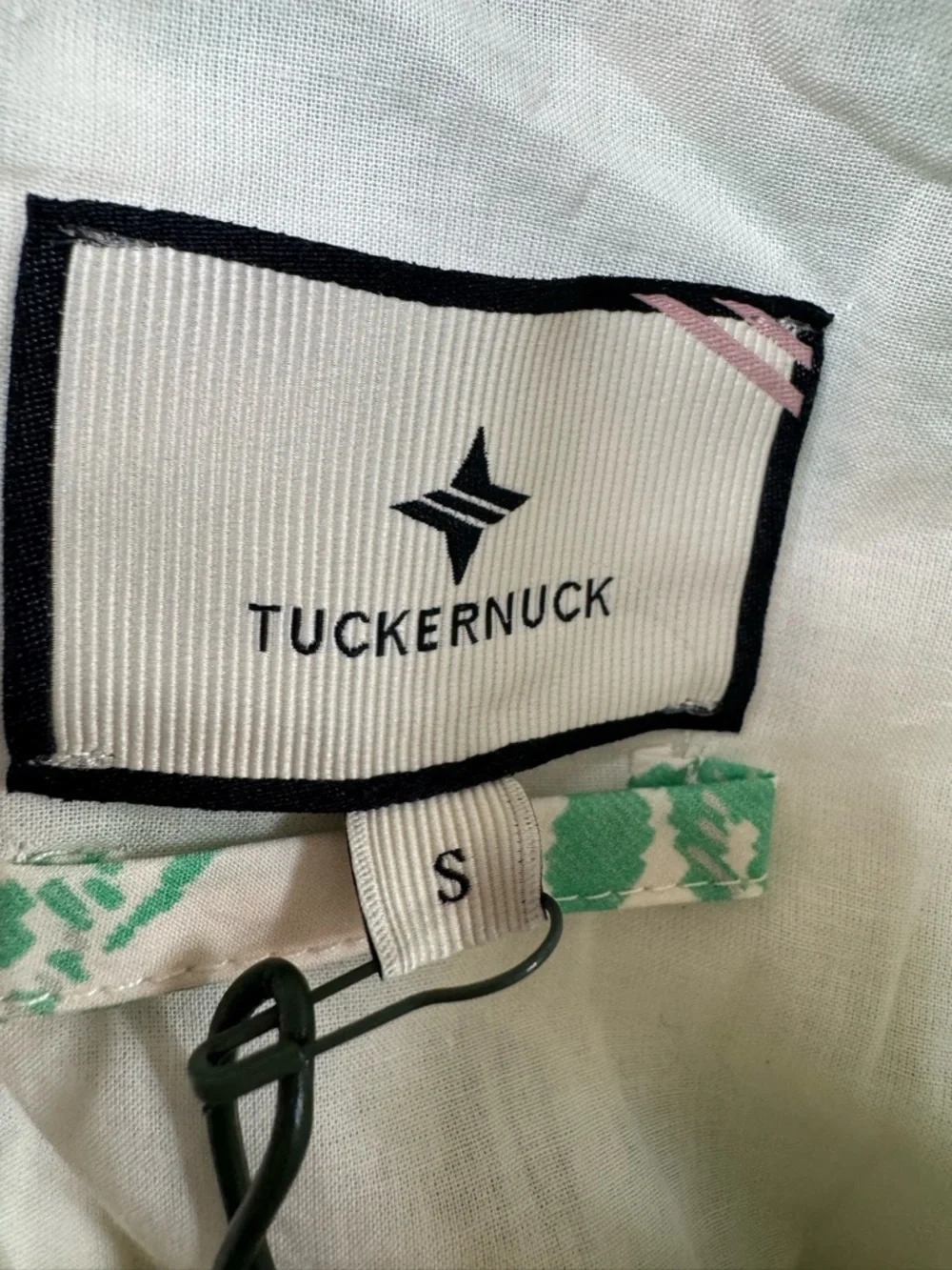 Tuckernuck Sophie Midi Dress Cerulean Vine in Victorian Lattice Floral NEW $328 - Picture 7 of 15